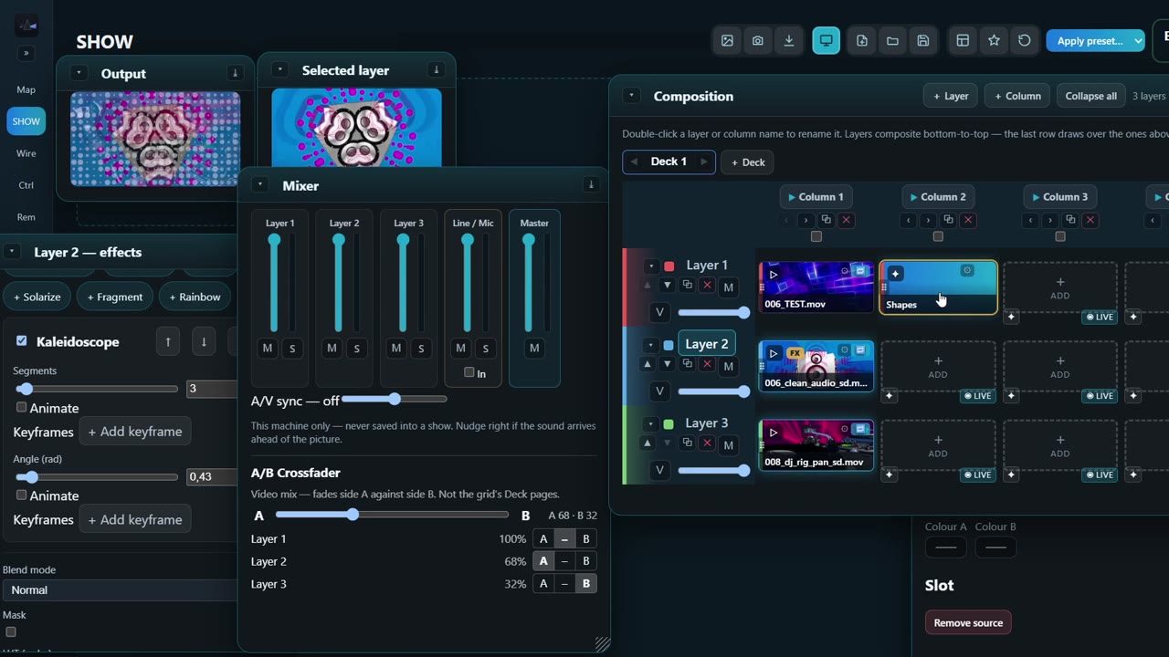 Raedia user guide — set up and run your first show